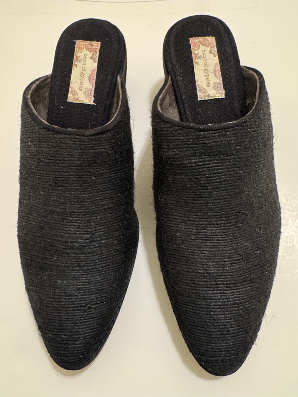 Band of Gypsies  Textured Mule Shoes